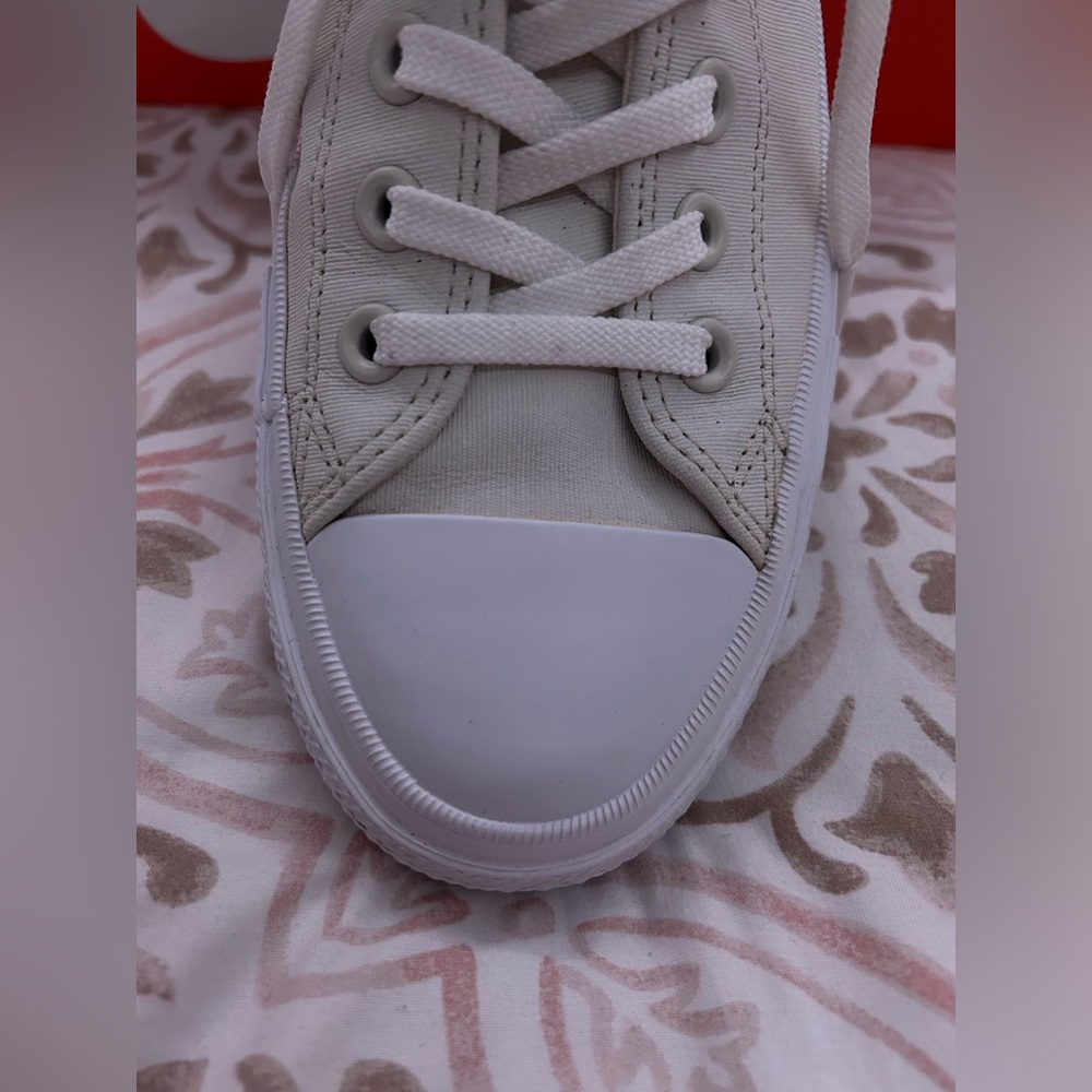High top Converse Chuck 2 White Canvas w/ Lunarlon Sz 9 - Picture 13 of 16